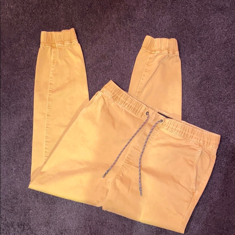 American Eagle Khaki Jogger Pants